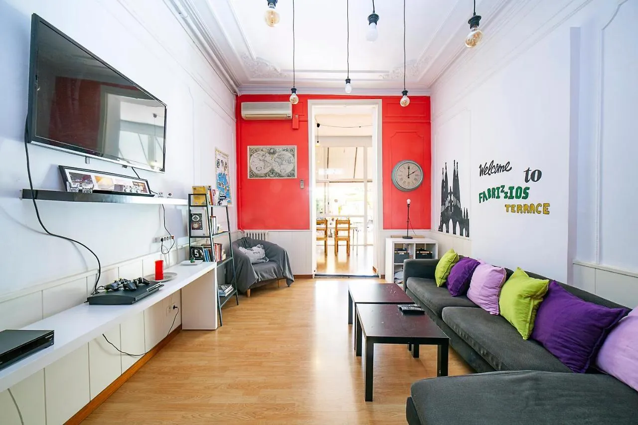 ברצלונה Fabrizzios Terrace Hostel